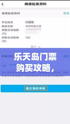 乐天岛门票购买攻略，最新指南助你畅游无阻！