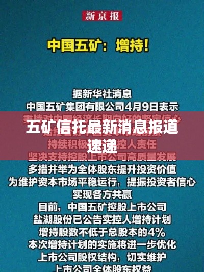 五矿信托最新消息报道速递